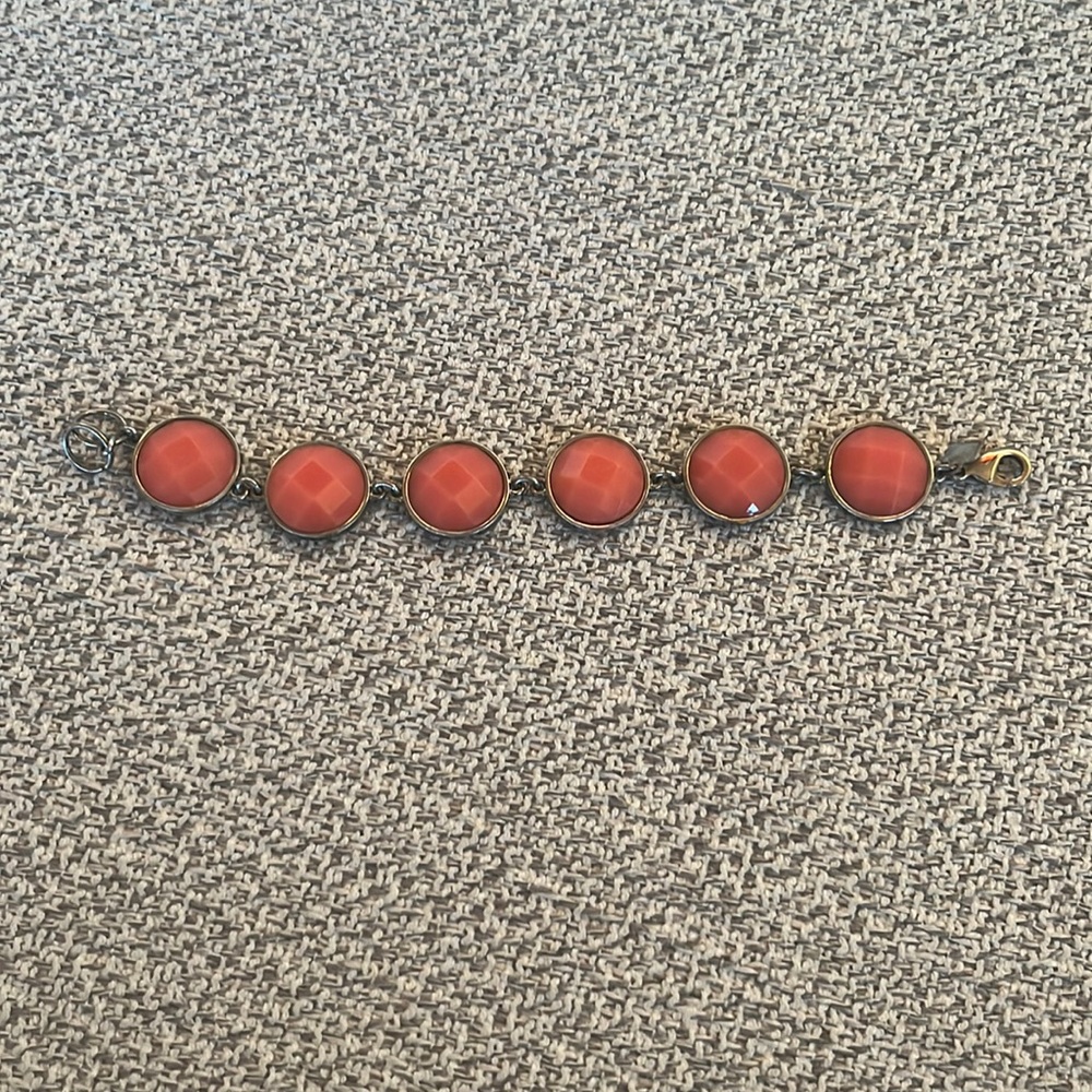 Banana Republic Orange Link Bracelet